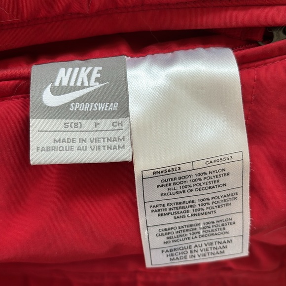 Boys Nike reversible winter jacket, small - Picture 5 of 5